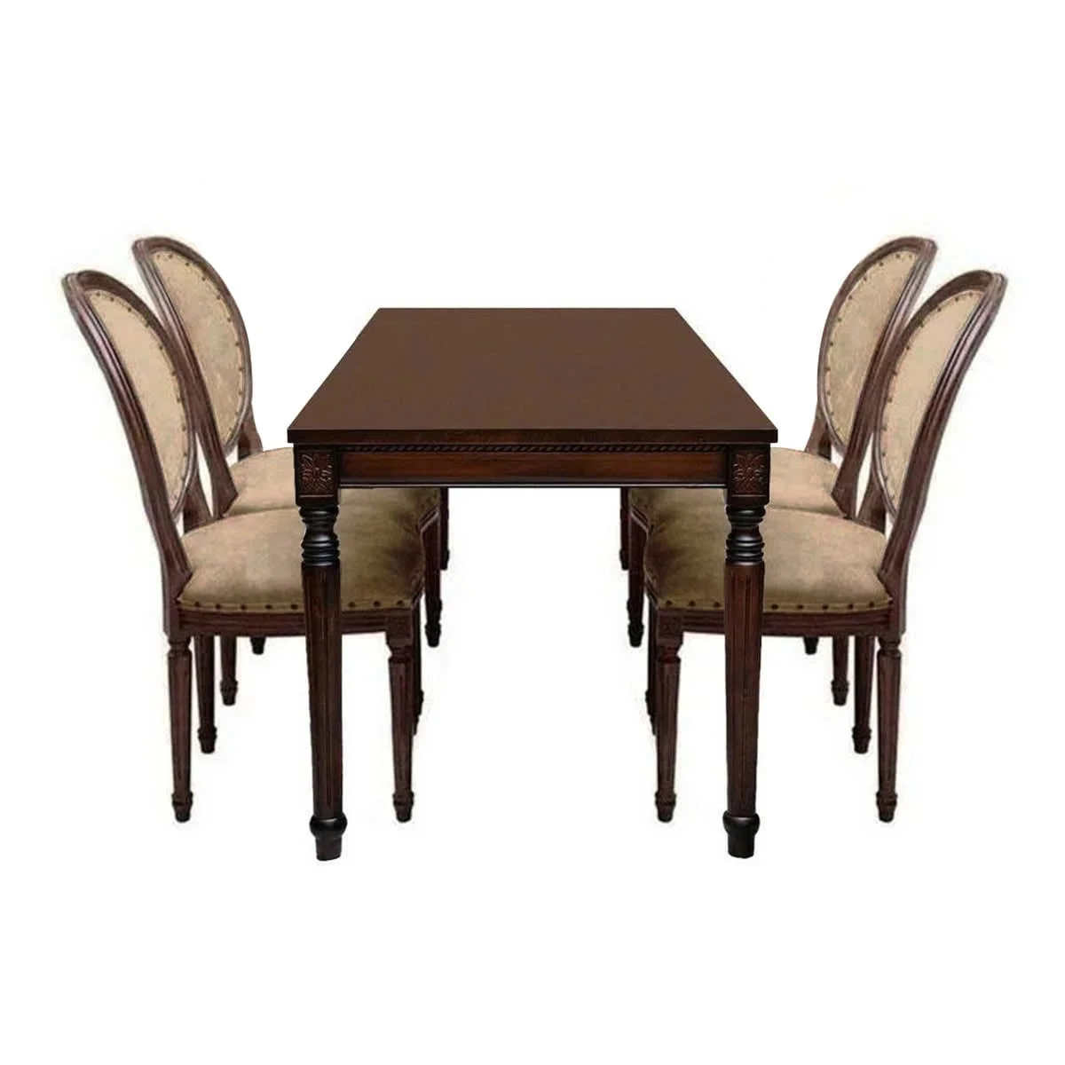 BỘ BÀN ĂN 4 GHẾ PORTER 1.6