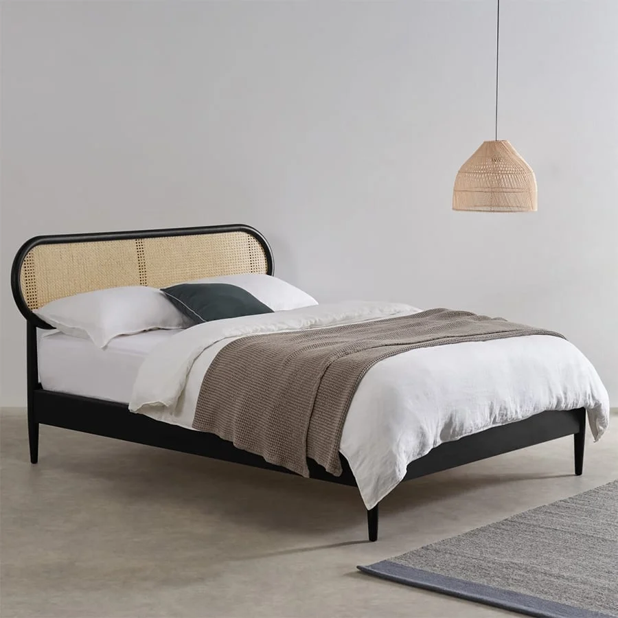 GIƯỜNG NGỦ REEMA OAK MÀU ĐEN 3