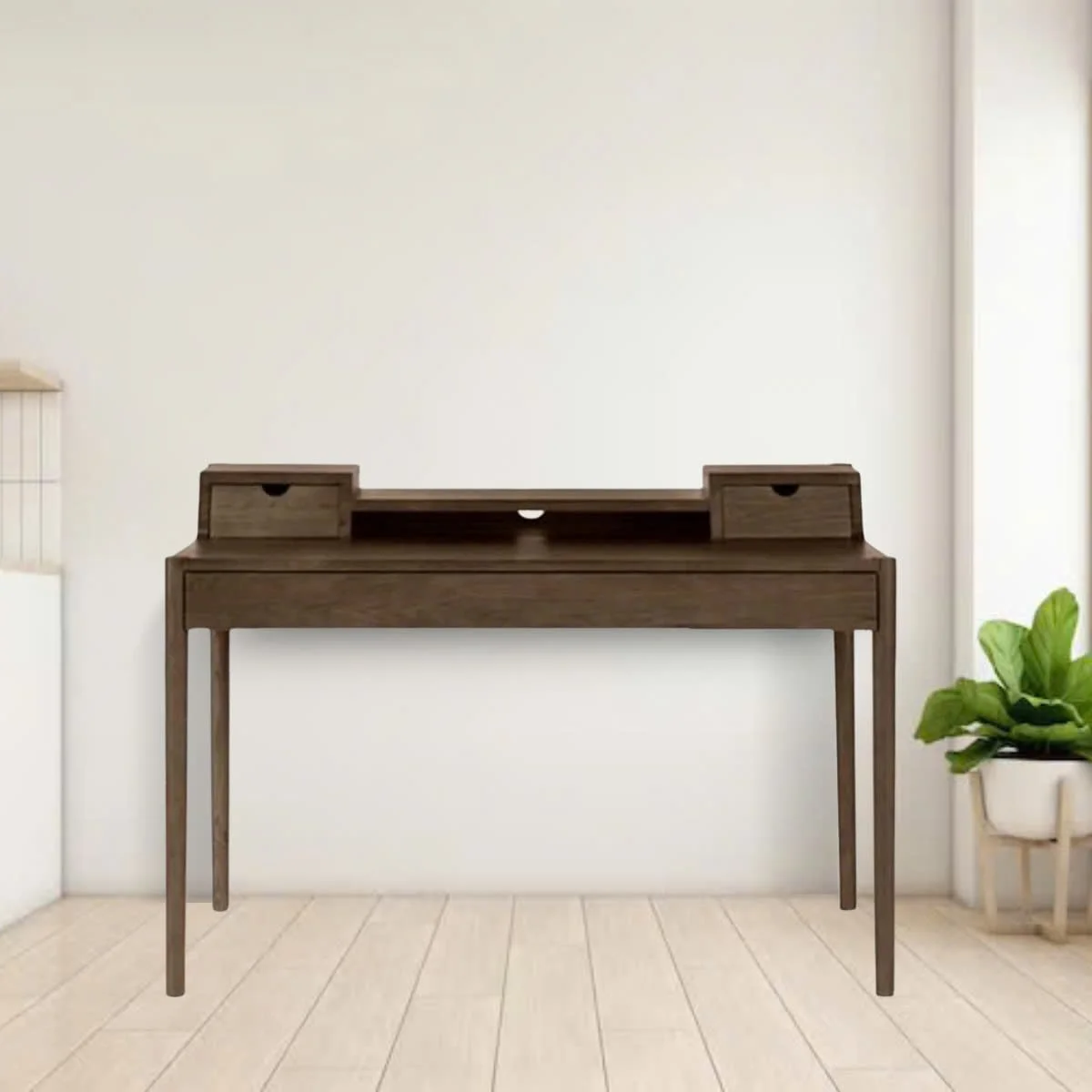 BÀN LÀM VIỆC LEONIE MÀU NÂU 3