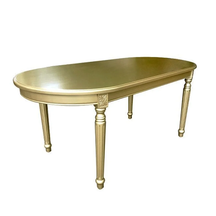 BÀN ĂN LOUIS FRENCH IN GOLD 1.8 2
