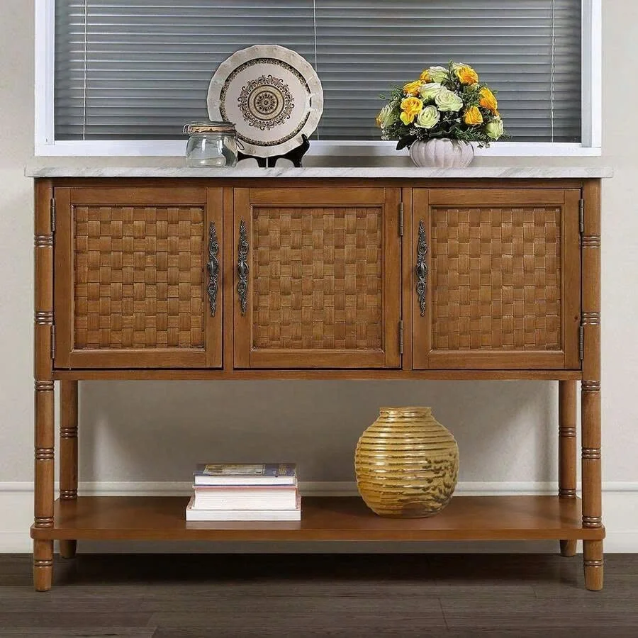 KỆ CONSOLE ELENA MÀU NÂU 5