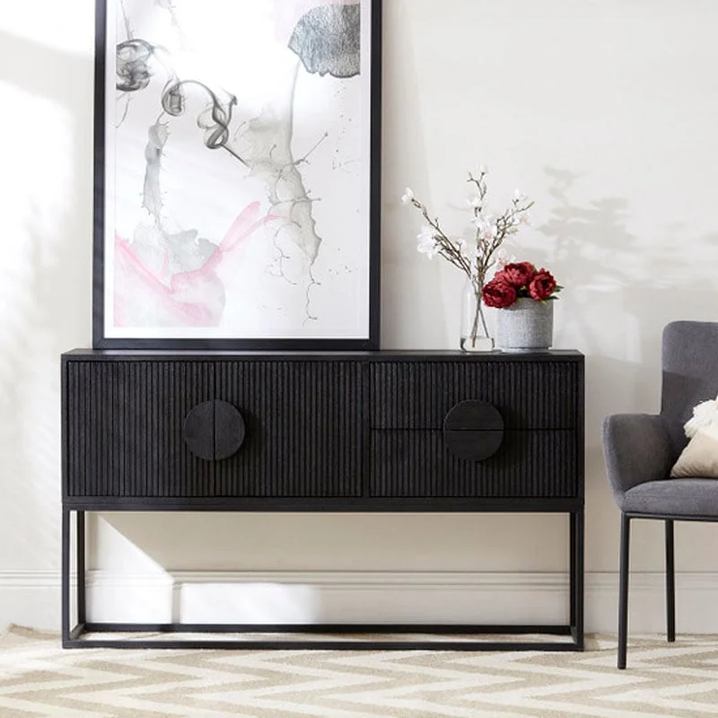 KỆ CONSOLE POMPEII MÀU ĐEN 3