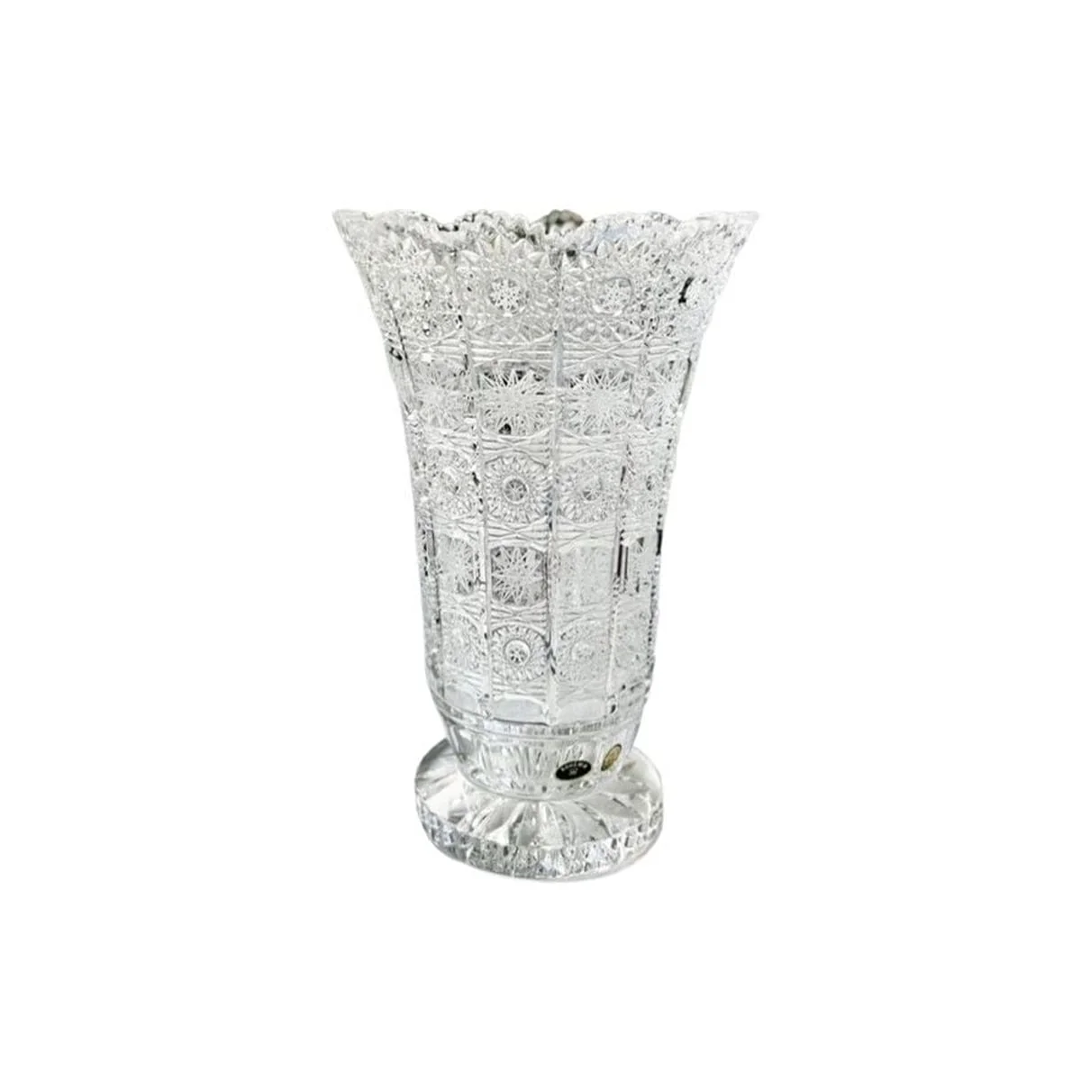 LỌ HOA PHA LÊ CHÂN ĐẾ TRÒN 30.5CM