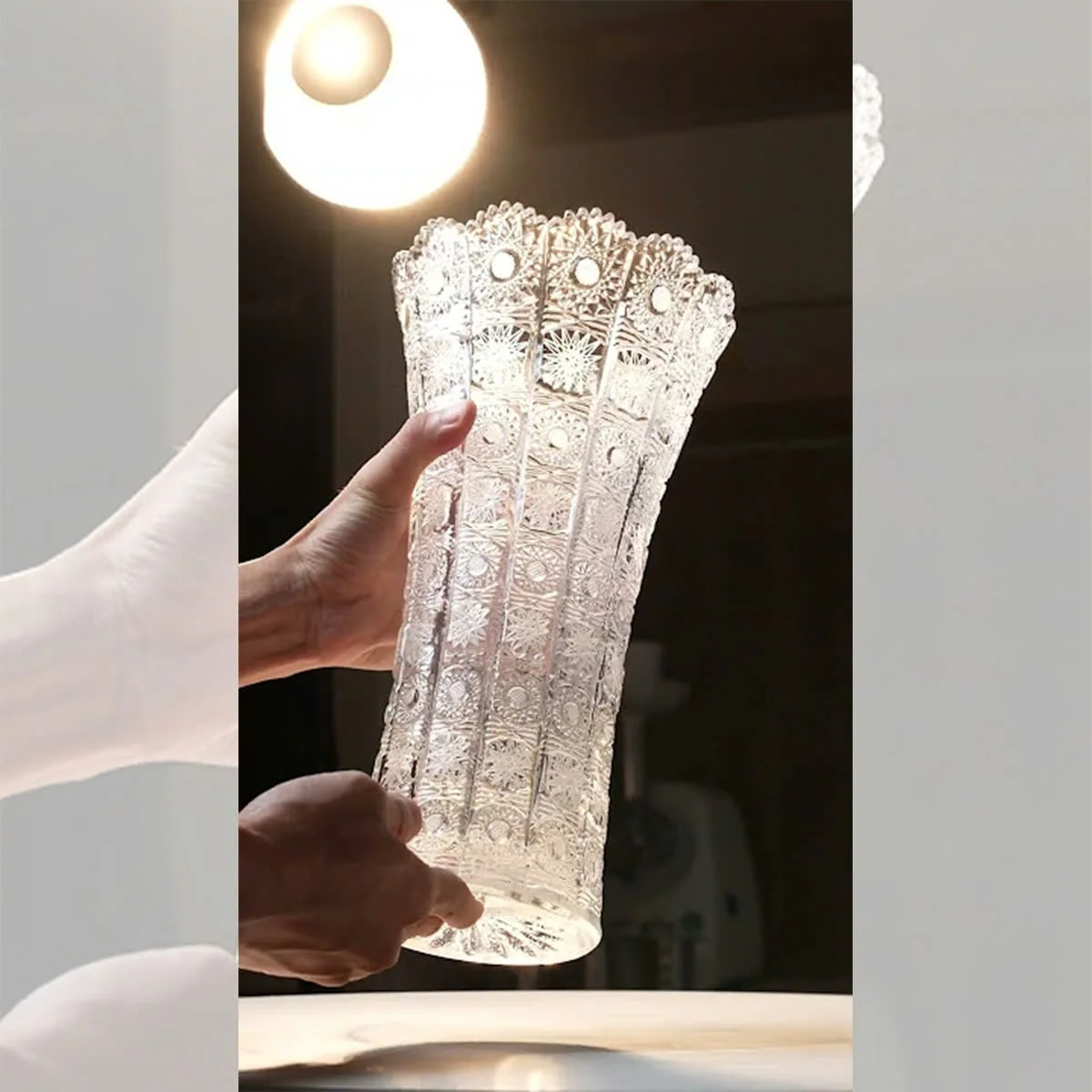 LỌ HOA PHA LÊ M57 30CM – CRYSTAL BOHEMIA 4