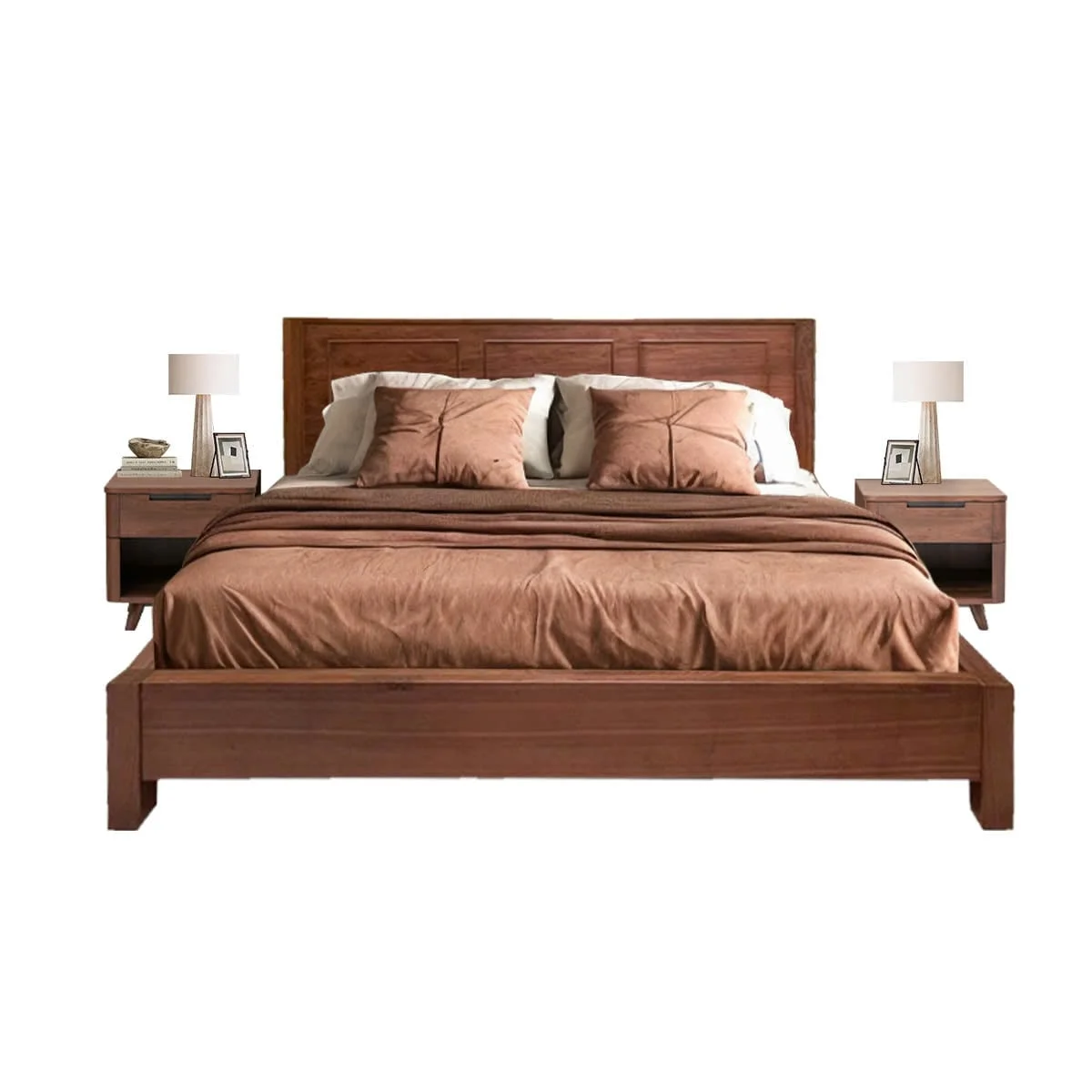 BỘ PHÒNG NGỦ WALNUT 1.6 2 TÁP