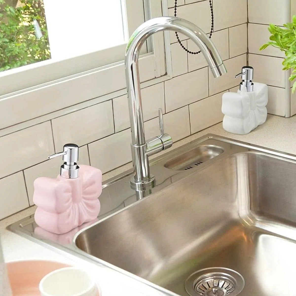 BÌNH XỊT RỬA TAY MÀU HỒNG 3