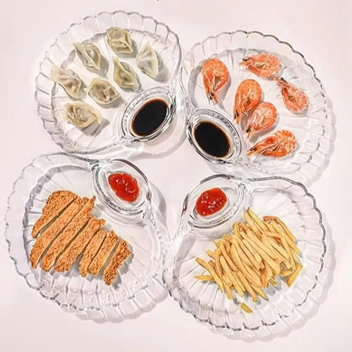 BỘ 2 ĐĨA THUỶ TINH 5