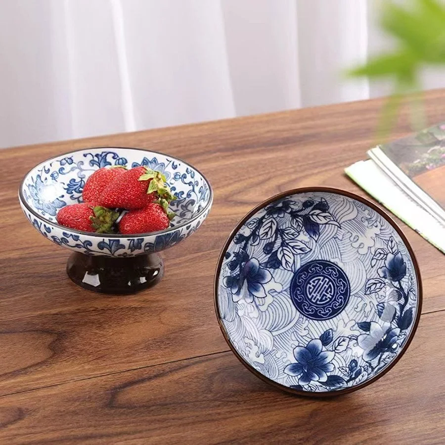 BỘ 2 ĐĨA ĐỰNG BÁNH HÌNH HOA 5