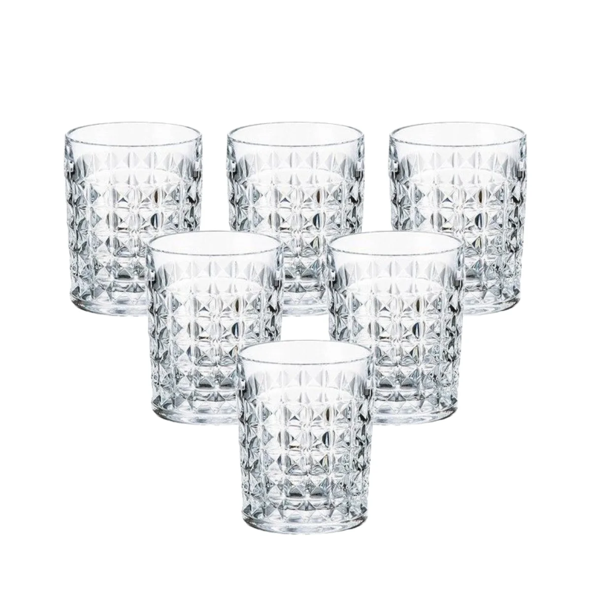 BỘ 6 CỐC PHA LÊ KIM CƯƠNG 230ML