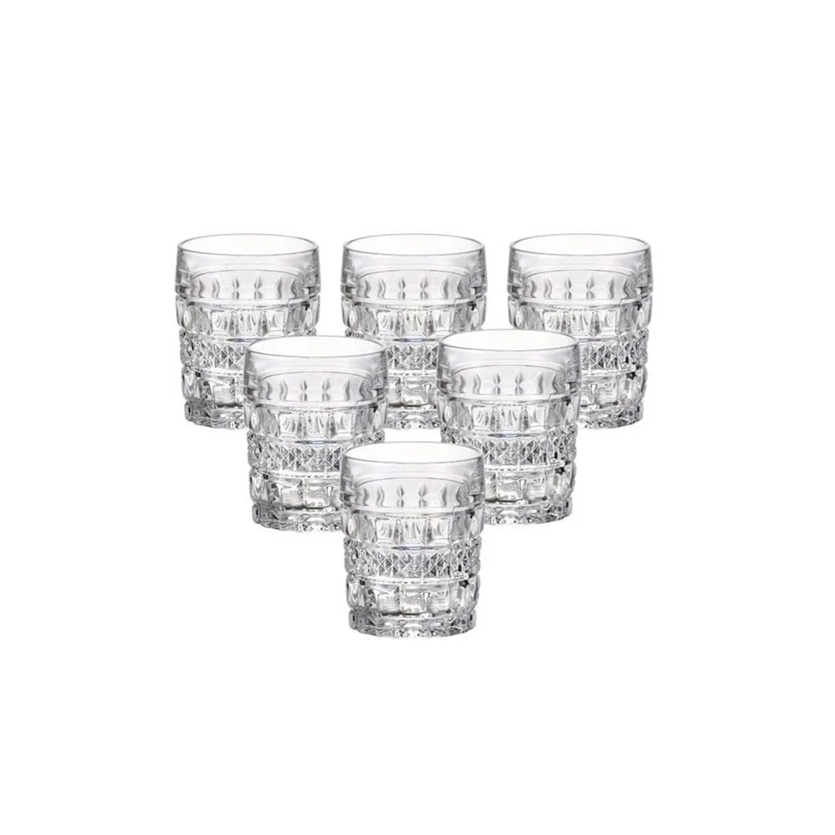 BỘ 6 CỐC RƯỢU WHISKY PHA LÊ BRITTANY 240ML 2