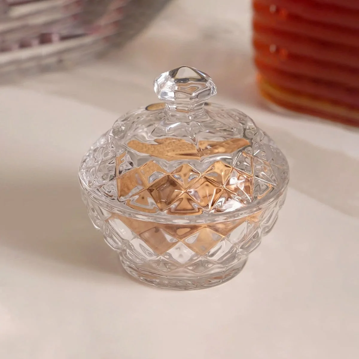 HŨ ĐỰNG ĐƯỜNG PHA LÊ CRYSTAL 2