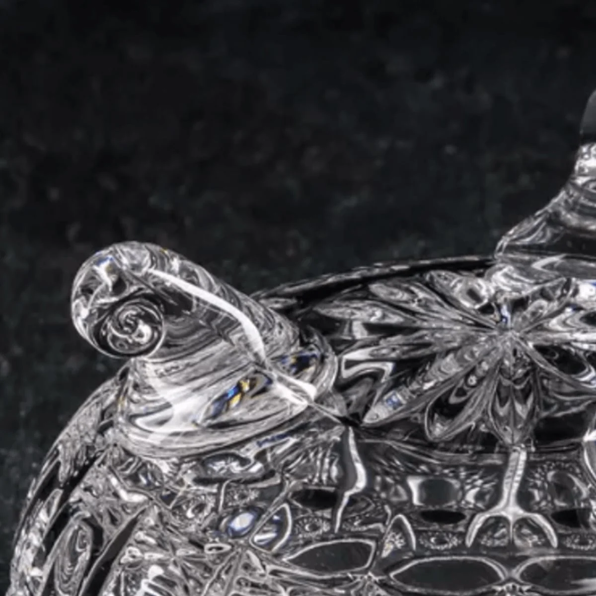 TÔ PHA LÊ 3 CHÂN 12.5CM CRYSTAL 3