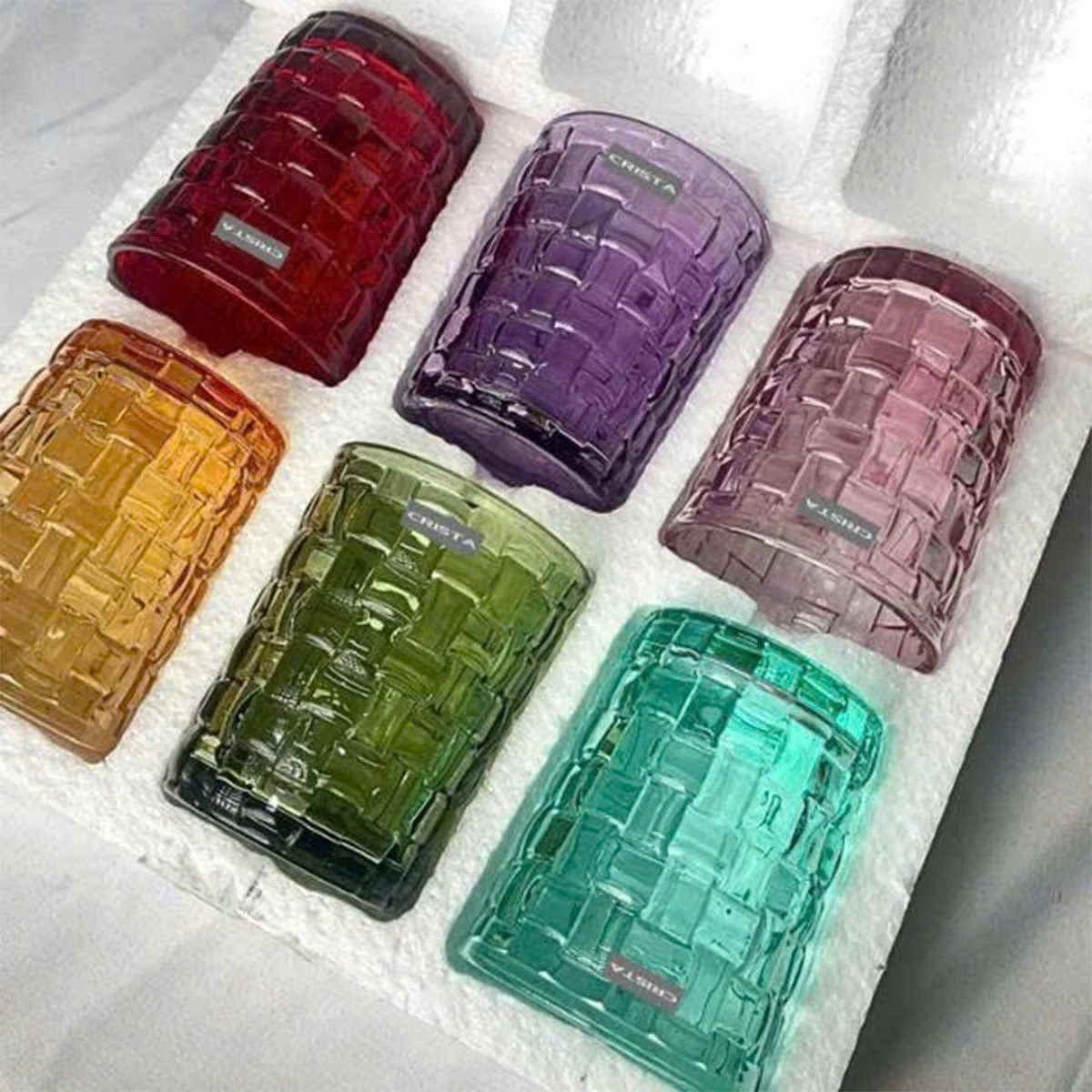 BỘ 6 CỐC 6 MÀU 3
