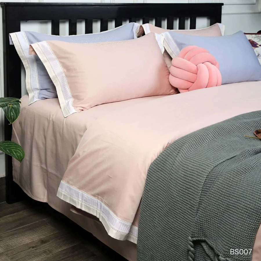 BỘ CHĂN GA GỐI ZEN BASIC SALMON 2
