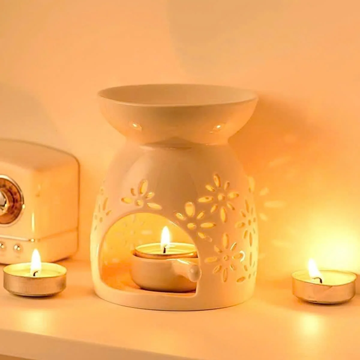 ĐÈN XÔNG TINH DẦU ĐỐT NẾN 3
