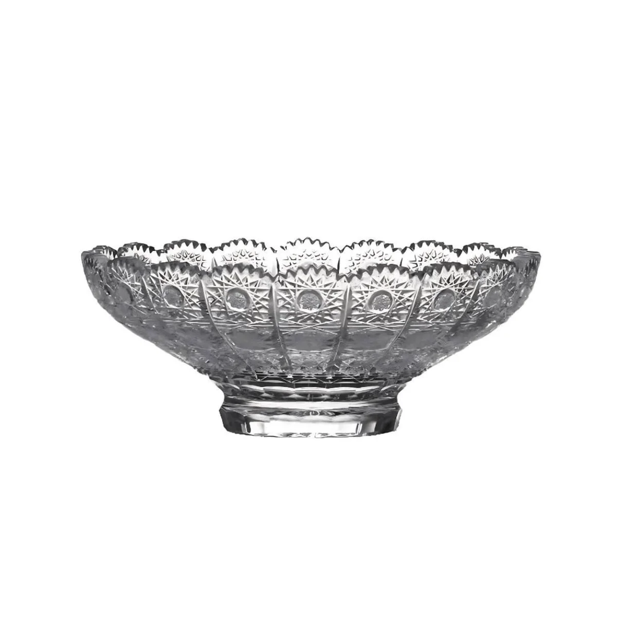 MÂM BỒNG PHA LÊ 25CM CRYSTAL