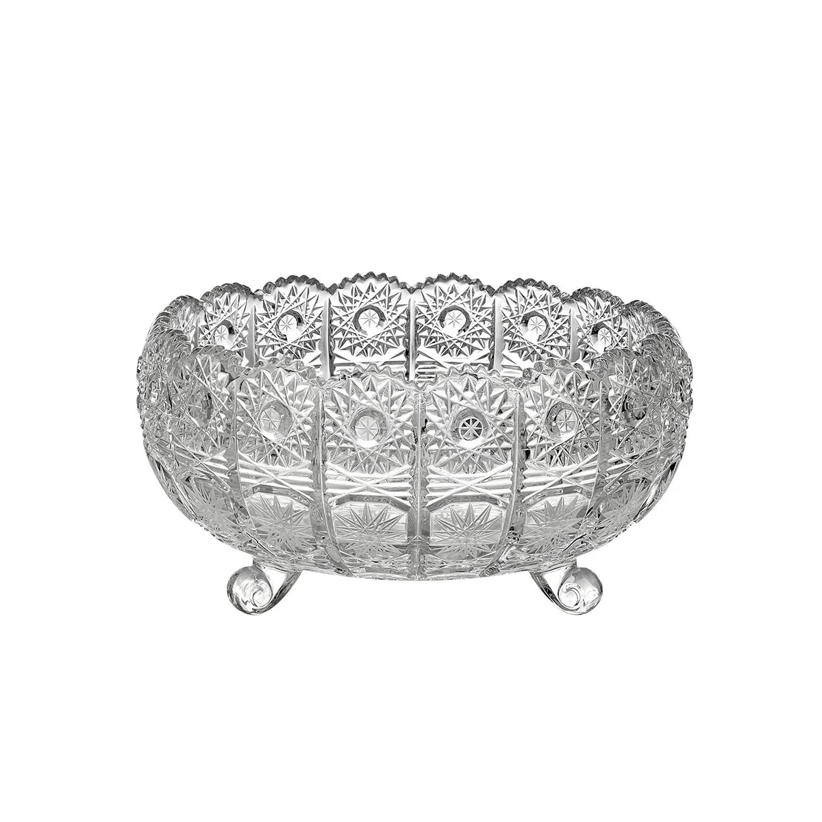 TÔ PHA LÊ 3 CHÂN 12.5CM CRYSTAL