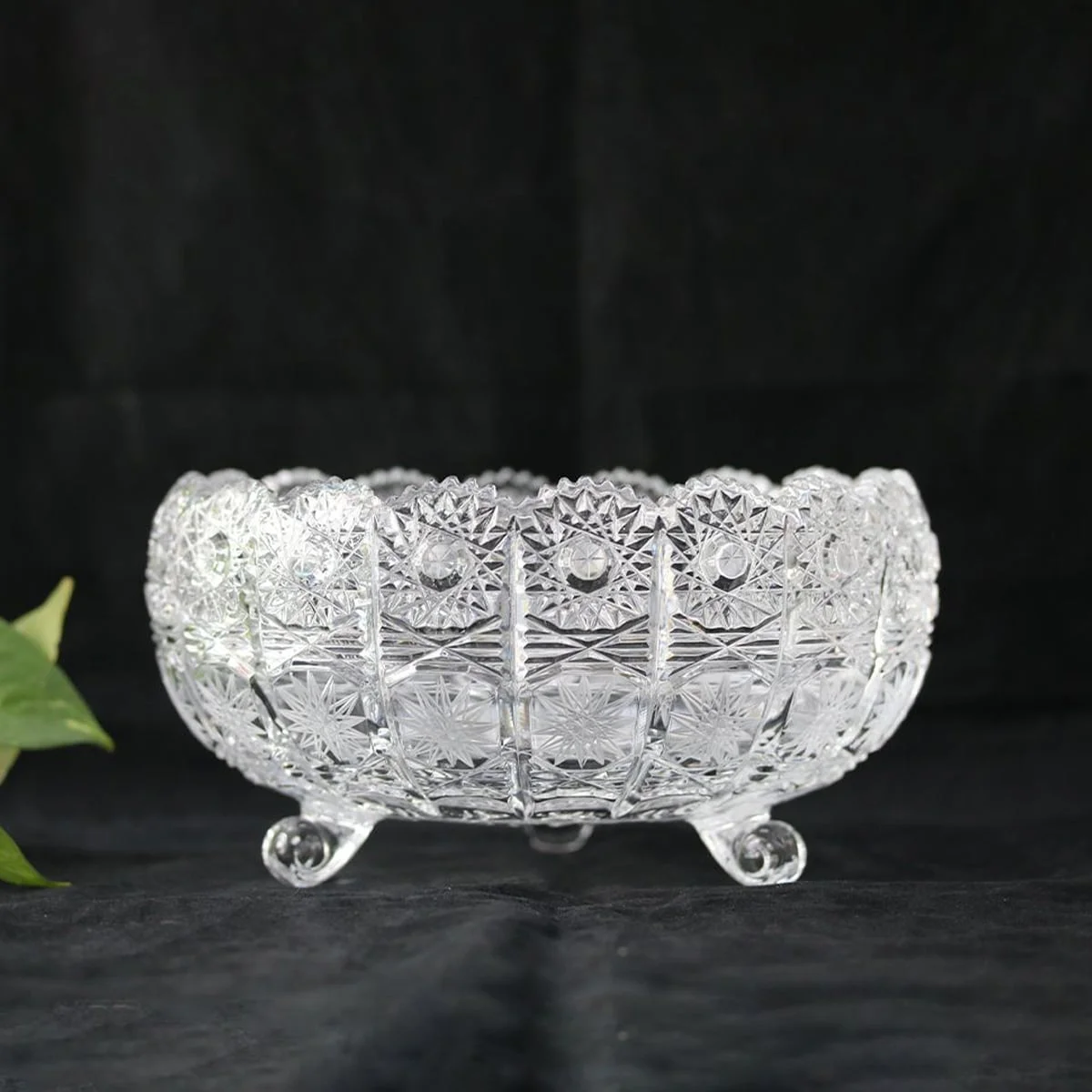 TÔ PHA LÊ 3 CHÂN 12.5CM CRYSTAL 5