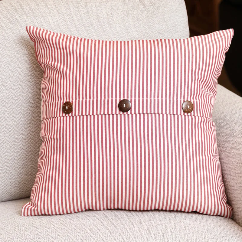 VỎ GỐI SOFA KENSING MÀU ĐỎ 2