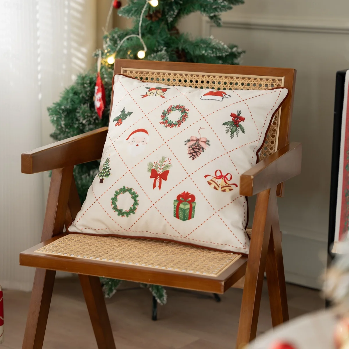 VỎ GỐI TRANG TRÍ CHRISTMAS 4