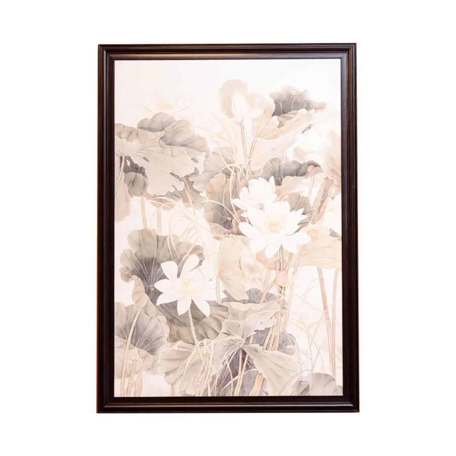 KHUNG TRANH TRANG TRÍ- ĐẦM BẠCH LIÊN