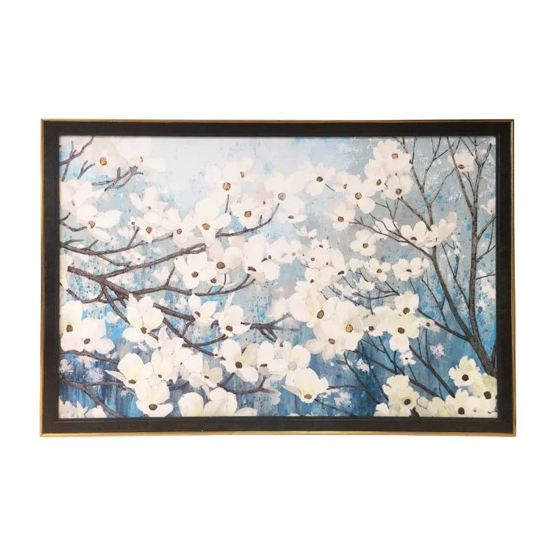KHUNG TRANH TRANG TRÍ- DOGWOOD BLOSSOMS
