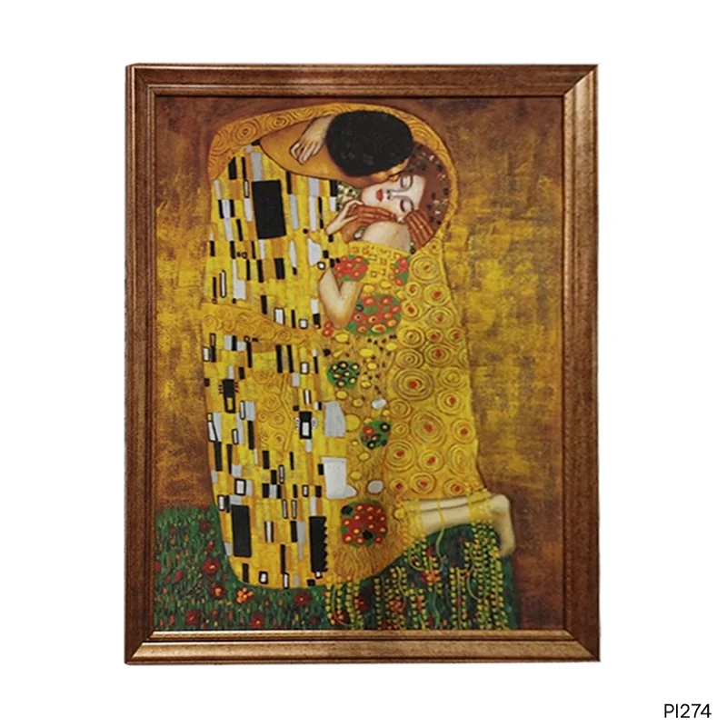 KHUNG TRANH TRANG TRÍ - -THE KISS