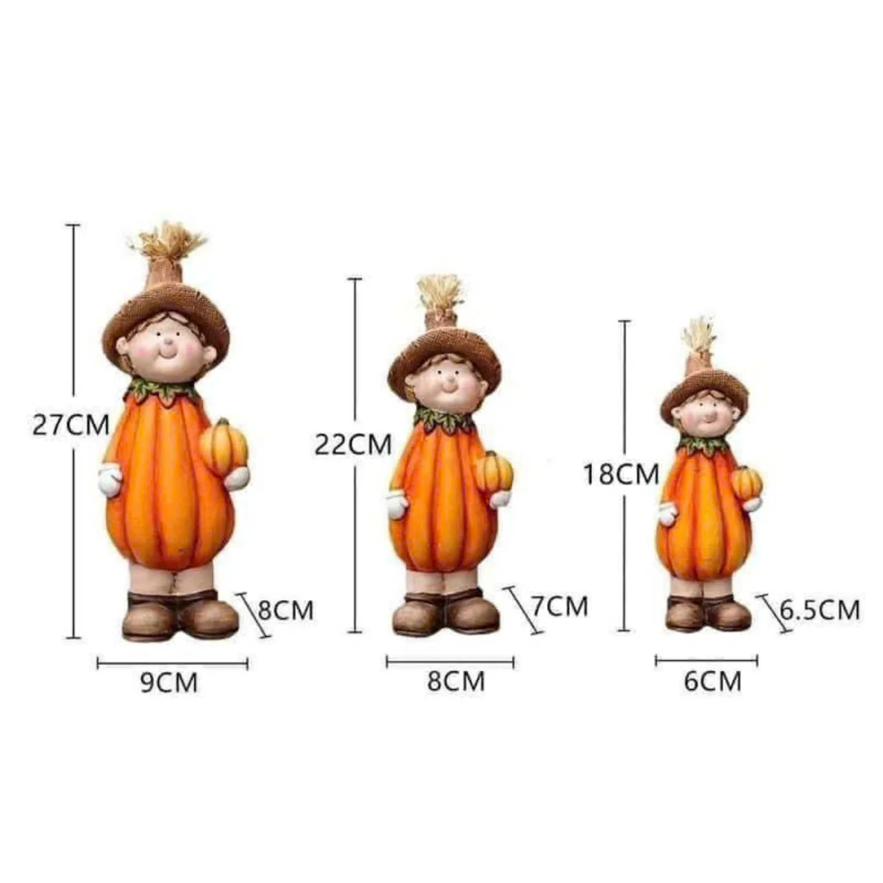 BỘ 3 TƯỢNG TRANG TRÍ BÍ NGÔ 2
