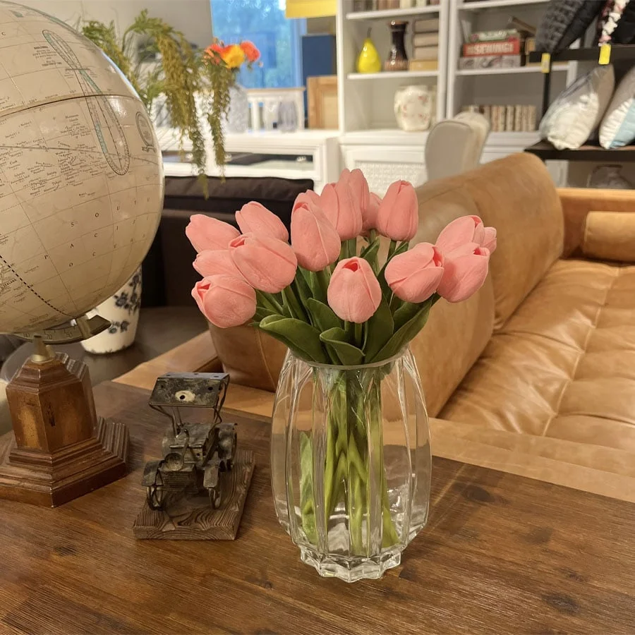BÔNG TULIP HỒNG ĐẬM 2