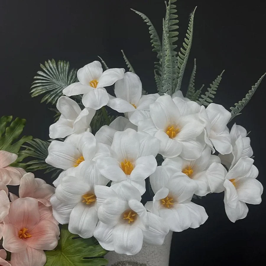 BÔNG TULIP MILKY WHITE 3