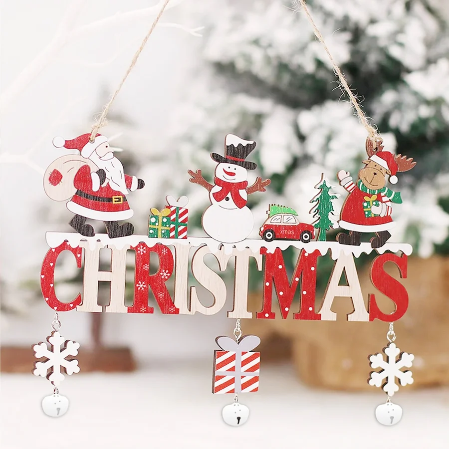 CHỮ MERRY GỖ TREO 2