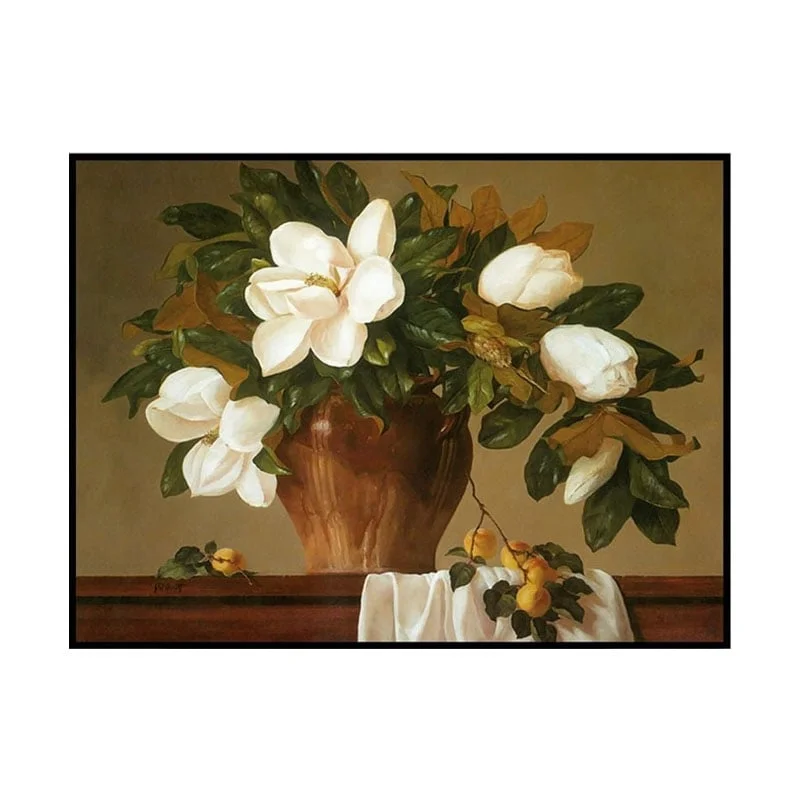 KHUNG TRANH TRANG TRÍ- MAGNOLIA BIANCHE