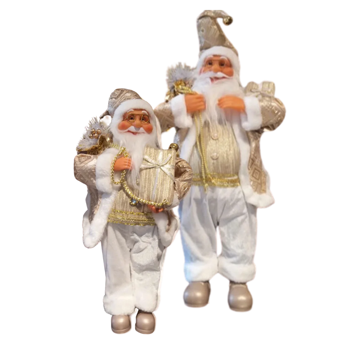 ÔNG GIÀ NOEL MÀU KEM CỠ LỚN