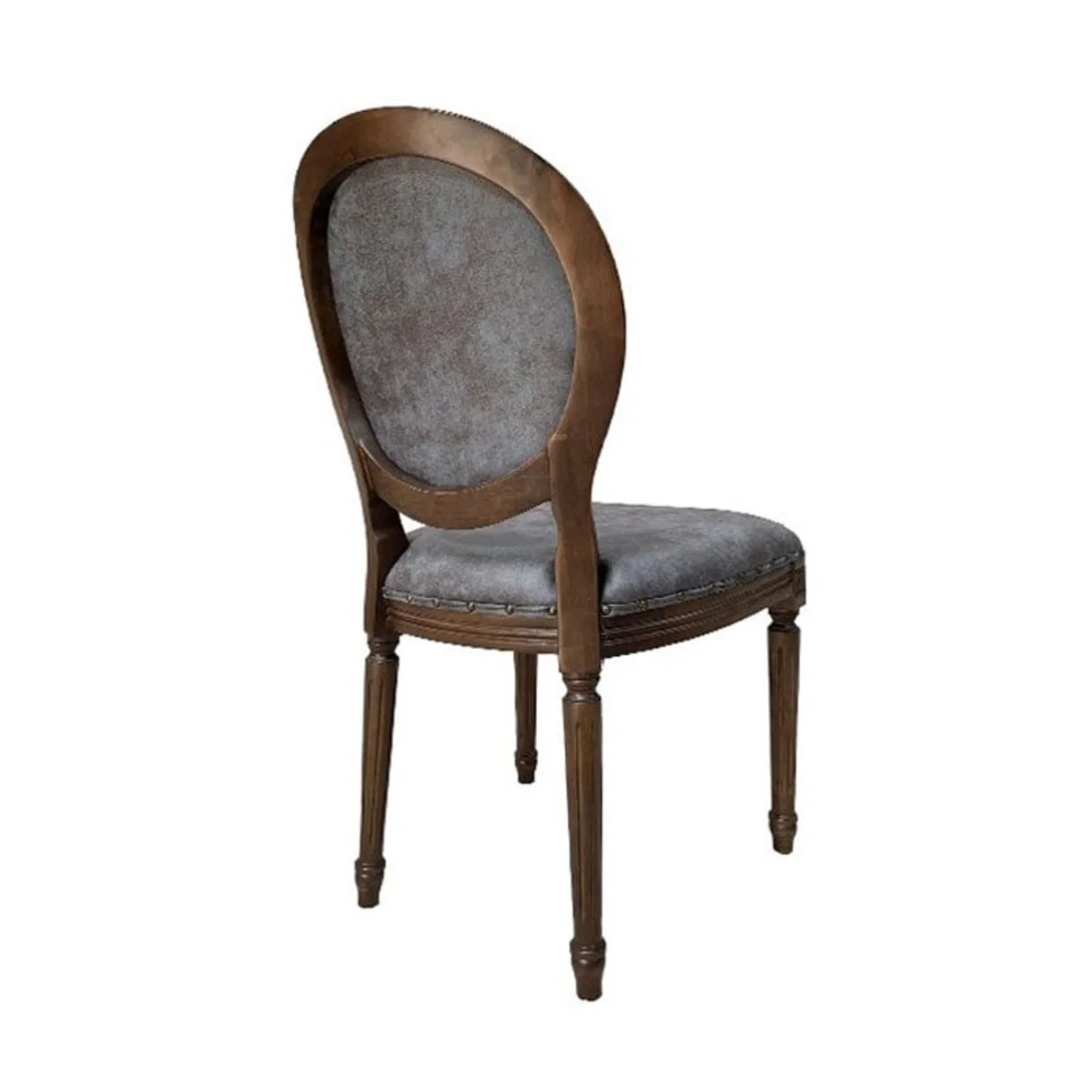 GHẾ TỰA LOUIS FRENCH MÀU XANH 2