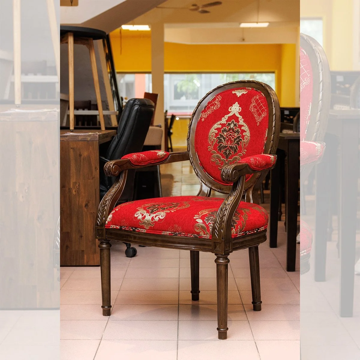 GHẾ ARMCHAIR LOUIS FRENCH 4