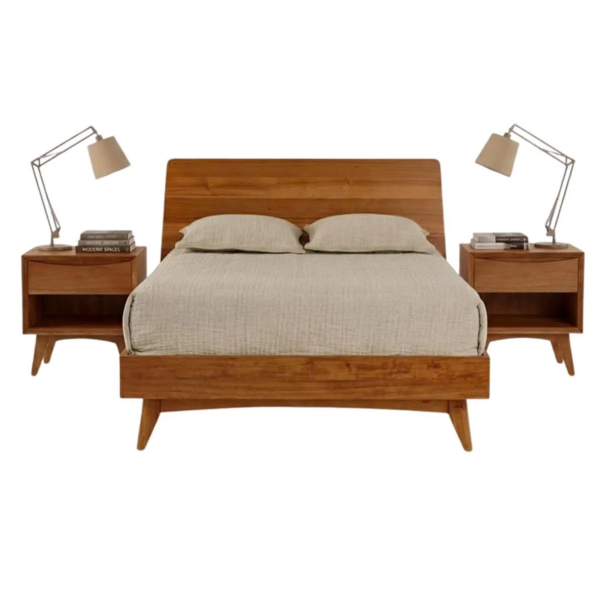 BỘ PHÒNG NGỦ TYLER QUEEN SIZE 2 TÁP