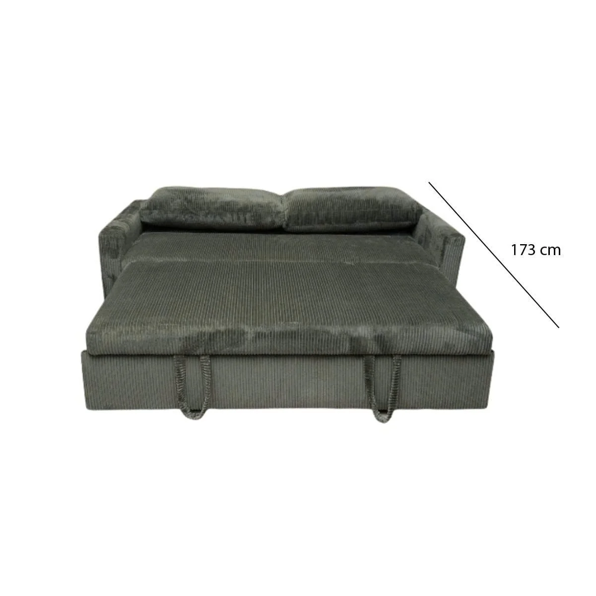 GHẾ SOFA BED OLIVERA MÀU XANH RÊU ĐẬM 3