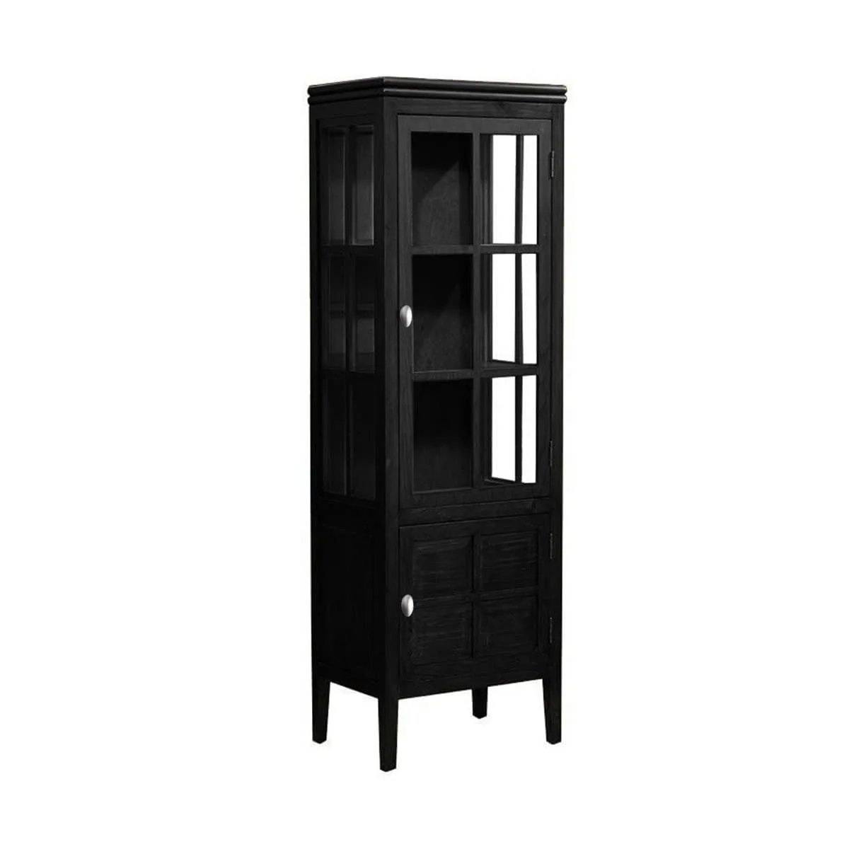 TỦ KÍNH TRƯNG BÀY HAWTHORNE MÀU ĐEN
