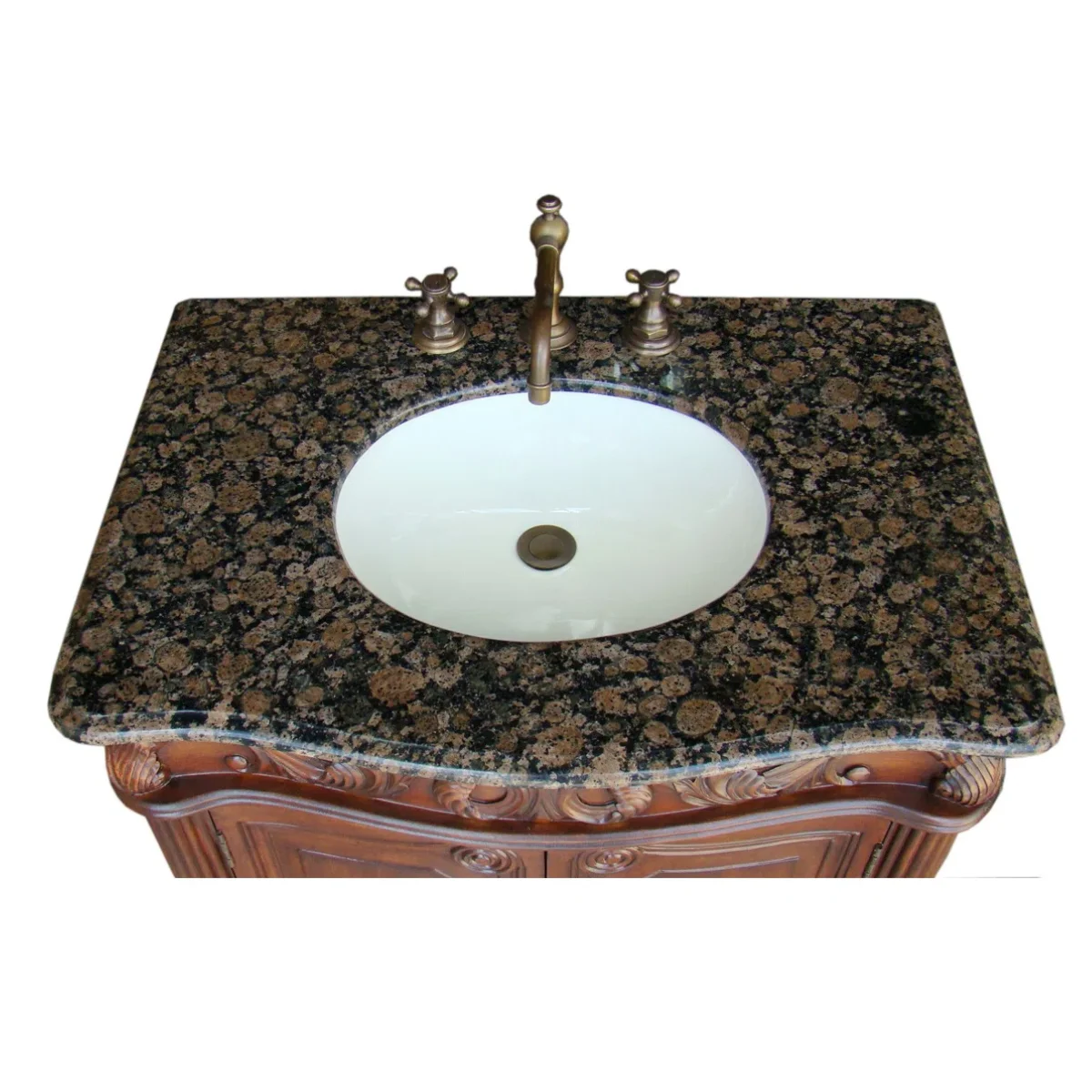TỦ LAVABO BUCKINGHAM 32 INCH MÀU NÂU 3
