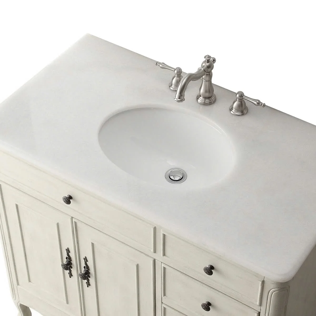 TỦ LAVABO PROVENCE 42 INCH MÀU BE 2