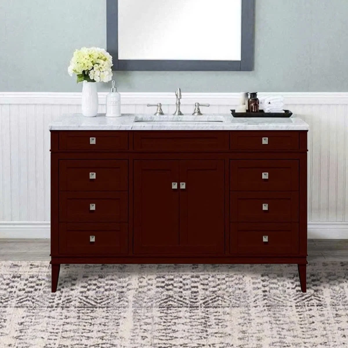 TỦ LAVABO RIVOLI 48 INCH MÀU NÂU 2