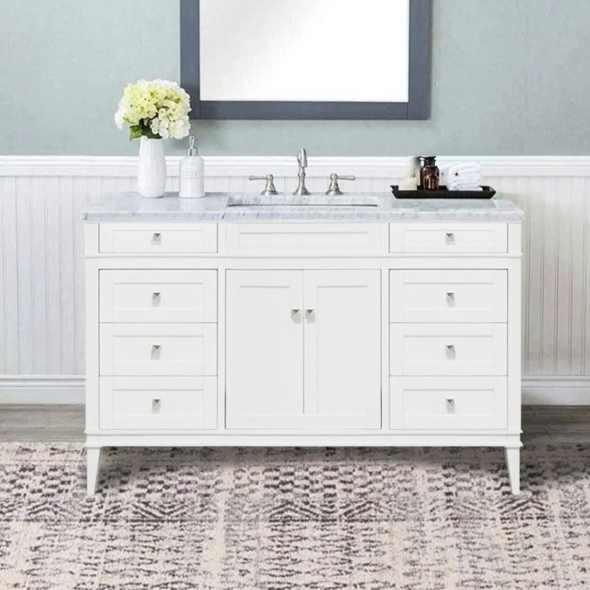 TỦ LAVABO RIVOLI 48 INCH MÀU TRẮNG 2