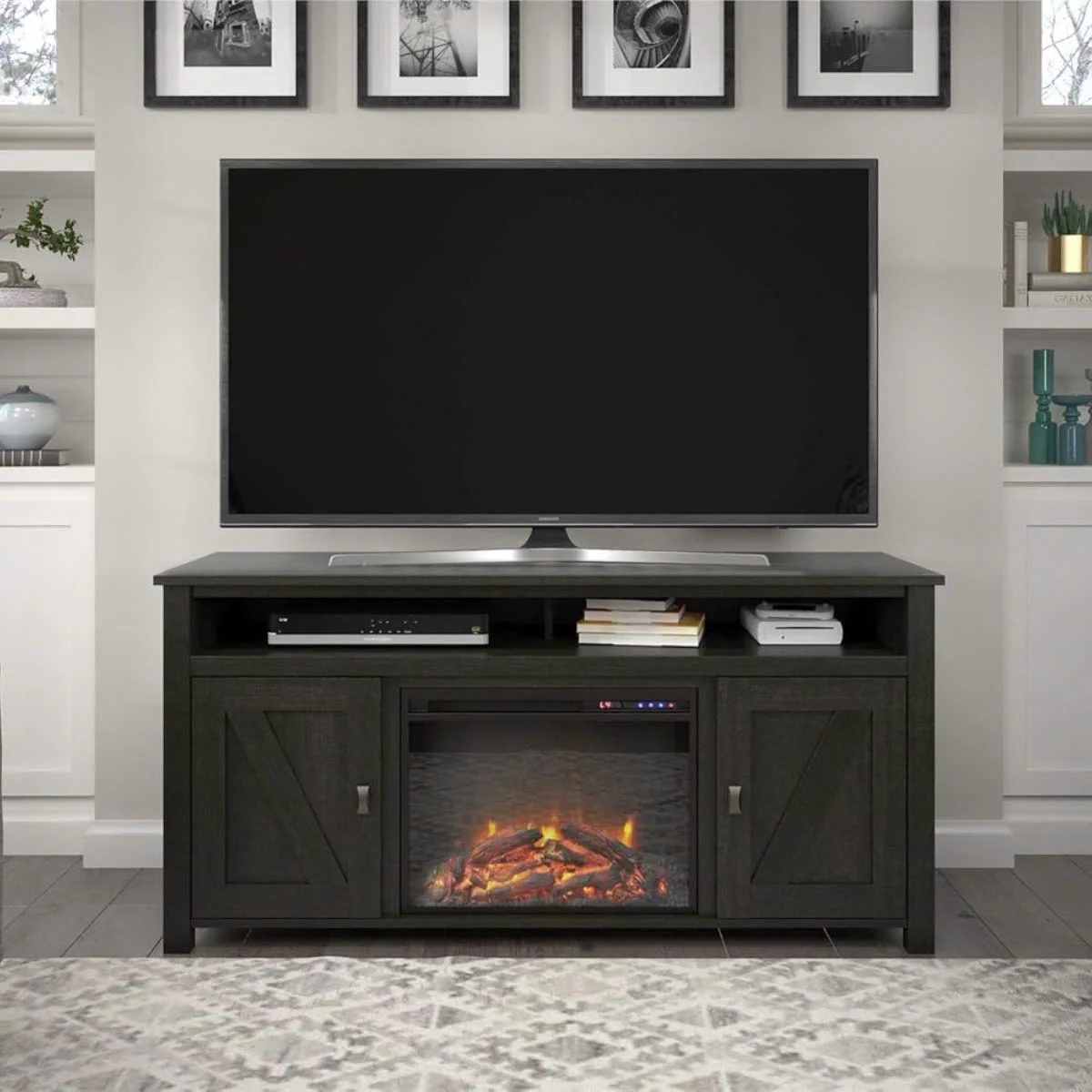 TỦ LÒ SƯỞI ĐIỆN FARMINGTON MÀU ĐEN (ĐIỆN 120V) 4