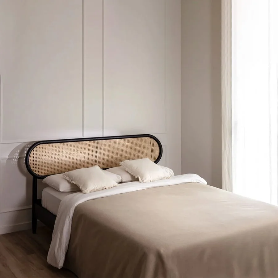 GIƯỜNG NGỦ REEMA OAK MÀU ĐEN 2