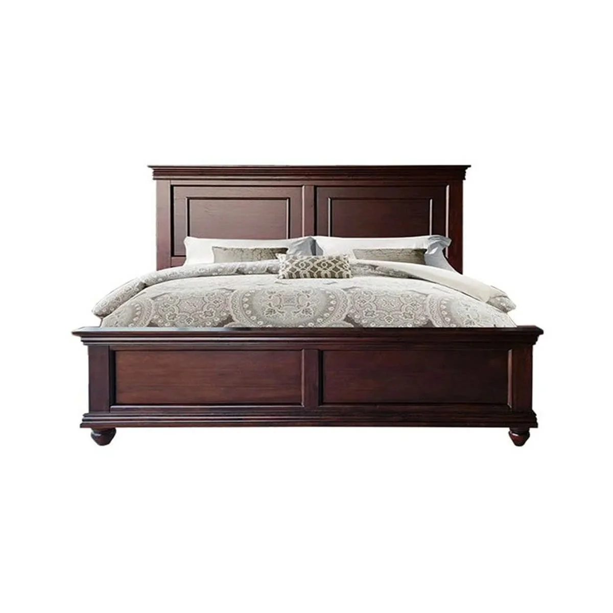 GIƯỜNG NGỦ HARPER MÀU NÂU 1.6