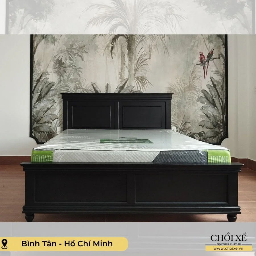 GIƯỜNG NGỦ HARPER MÀU ĐEN 1.6 2