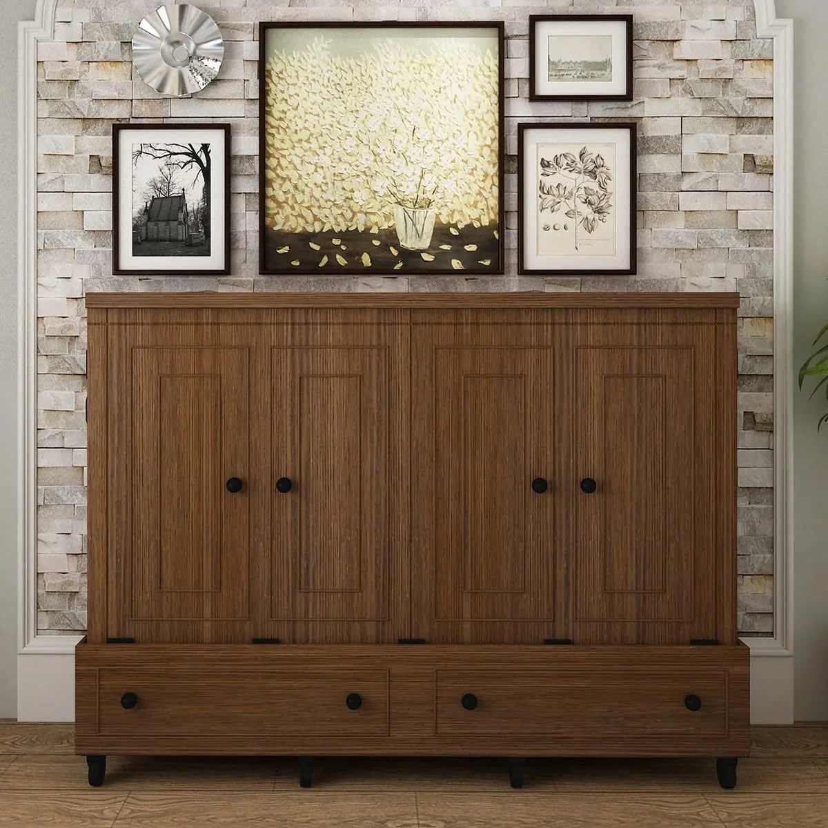 GIƯỜNG NGỦ THÔNG MINH HENDERSON XTRA BED MÀU NÂU CAMEL KÈM NỆM 5