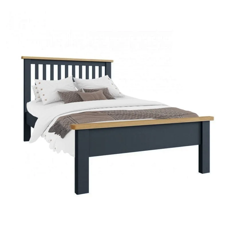 GIƯỜNG ĐƠN HIGHGATE NAVY BLUE 1.2 2