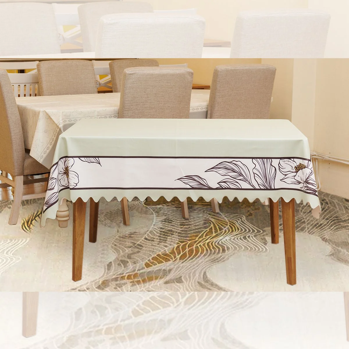 KHĂN TRẢI BÀN LARISA