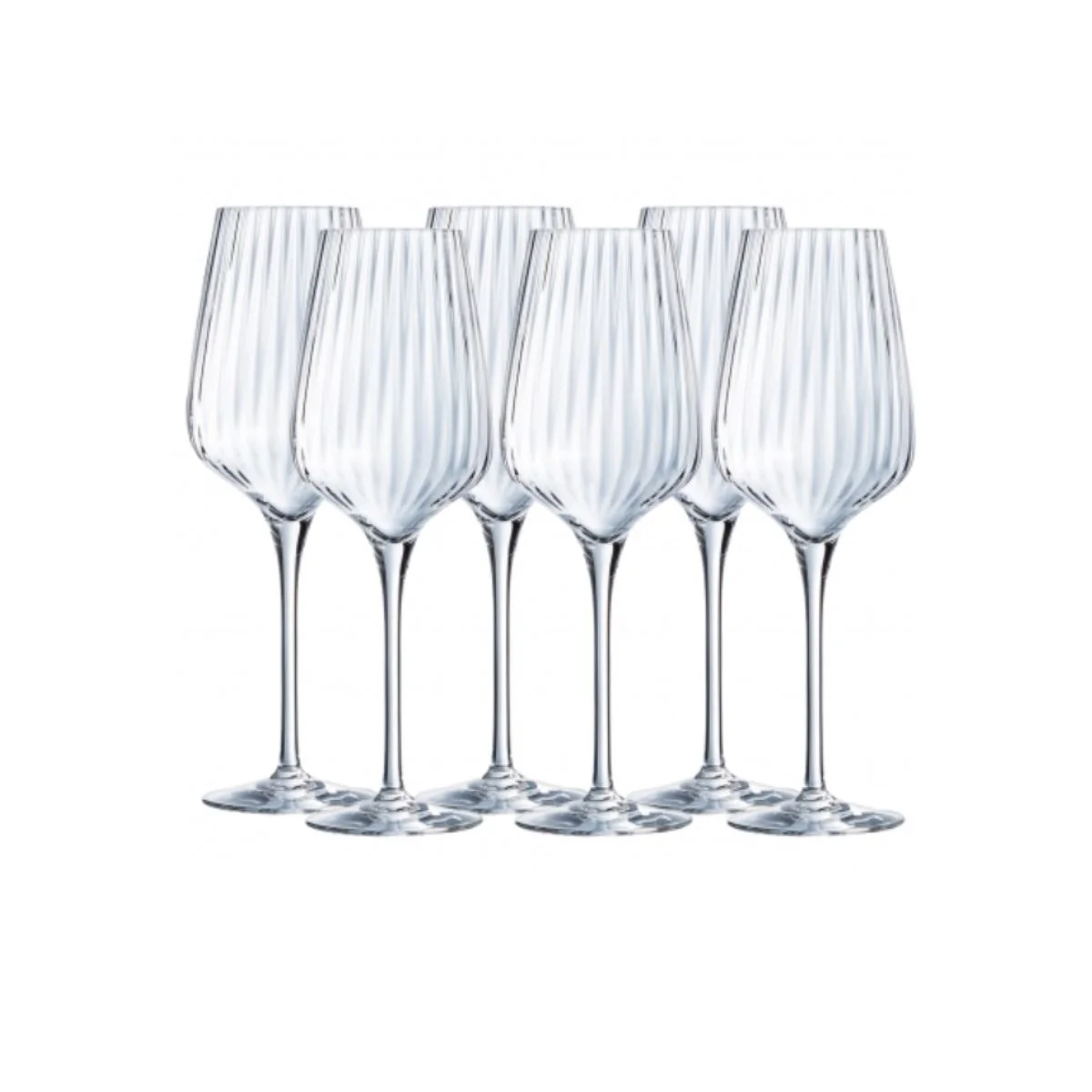 BỘ 6 LY VANG PHA LÊ PHÁP CHEF&SOMMELIER SYMÉTRIE 550ML